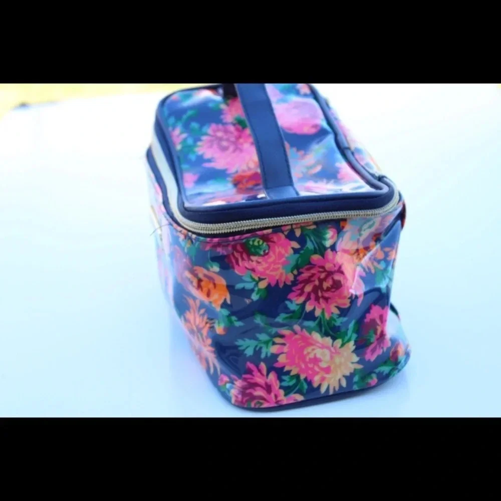 Isaac Mizrahi cosmetic bag
